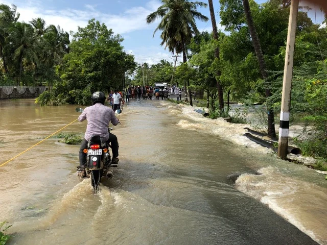 Flut in Indien